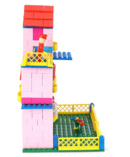 Peacock Smart Blocks Dream House Construction Set Multicolour - 360 Pieces