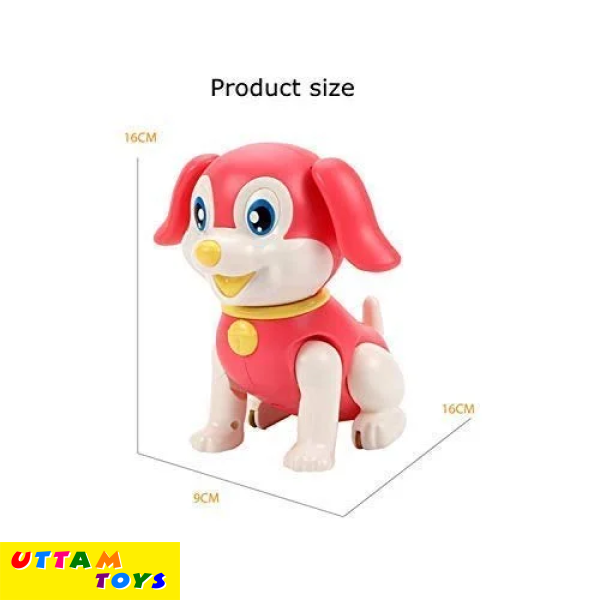 Uttam Toys Musical Walking Jumping Smart Dog Toy - Multicolors