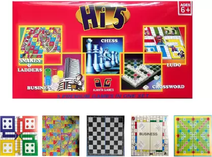 Ajanta Games Hi-5 five premium games combo