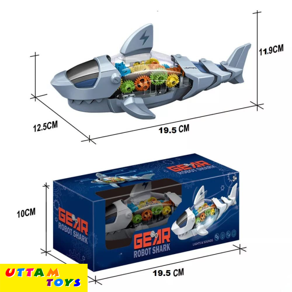 gear shark Musical toy