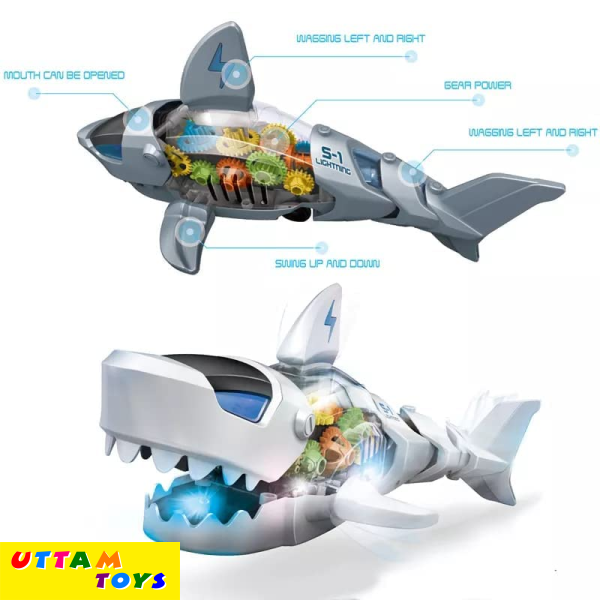 gear shark Musical toy