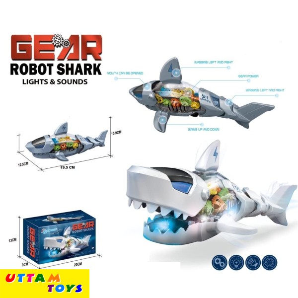 gear shark Musical toy