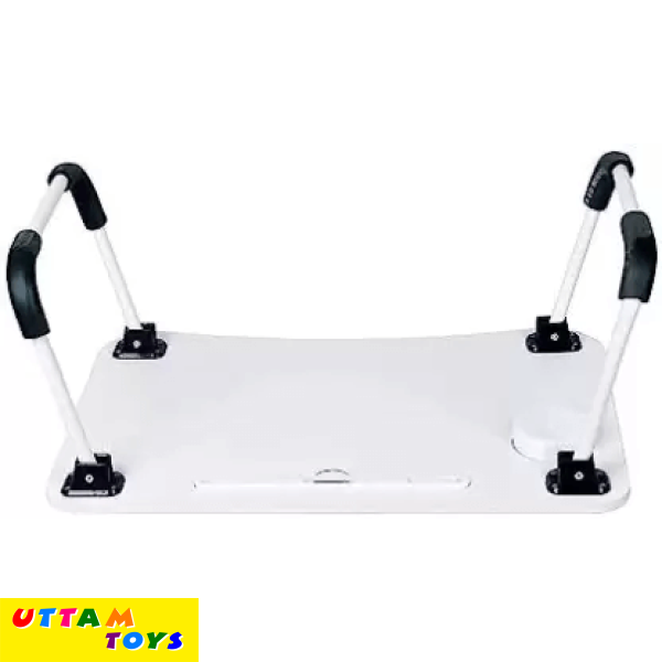 Uttam Toys Foldable Laptop Wooden Table with Cup Holder, Study Table, Bed Table, Breakfast Table Wood Portable Laptop Table