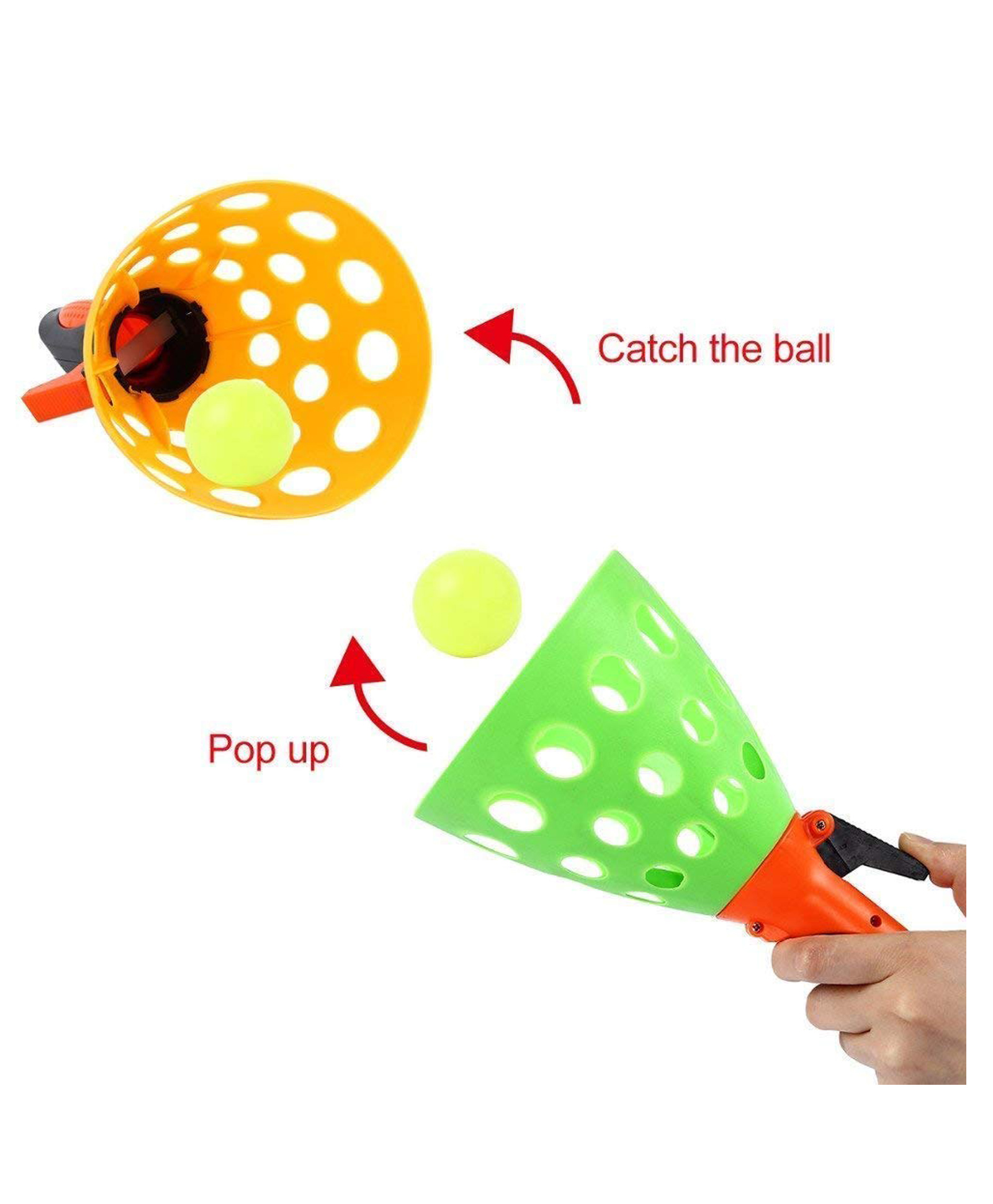 Click and Catch Twin Ball Game