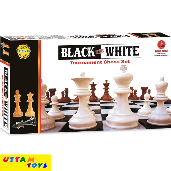 chess black & white