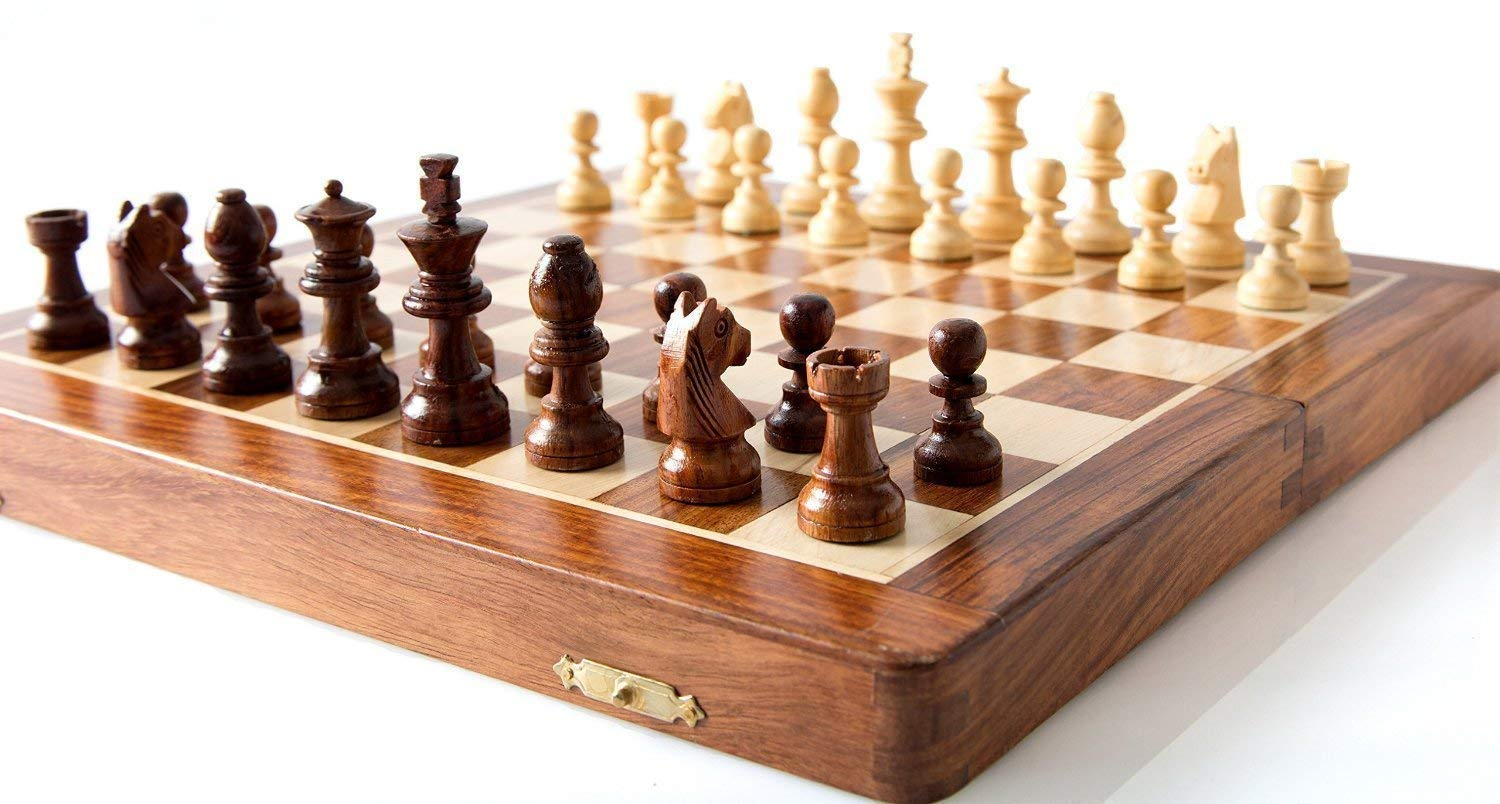 wooden chess