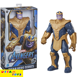 Avengers Marvel Titan Hero Series Blast Gear Thor Action Figure, 12 Toy,  Inspired by The Marvel Universe, for Kids Ages 4 & Up