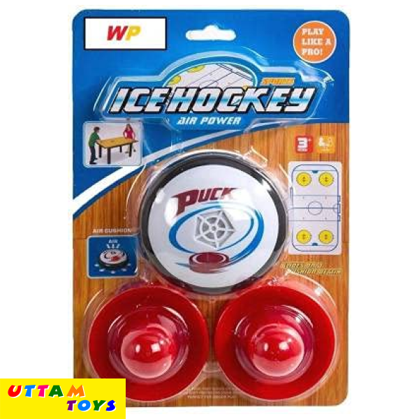 Air Hockey Air Power Disk Ball Shuttle Smooth Surface Table for Kids Accessories Board Game Gift Type (Battery Operated)