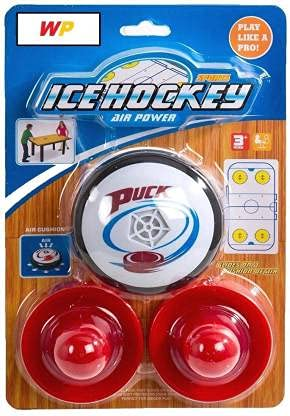 Air Hockey Air Power Disk Ball Shuttle Smooth Surface Table for Kids Accessories Board Game Gift Type (Battery Operated)