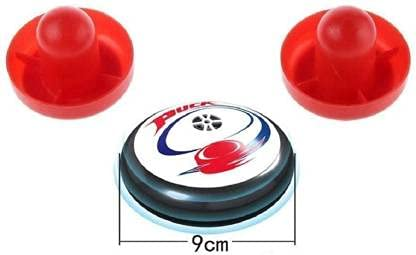 Air Hockey Air Power Disk Ball Shuttle Smooth Surface Table for Kids Accessories Board Game Gift Type (Battery Operated)