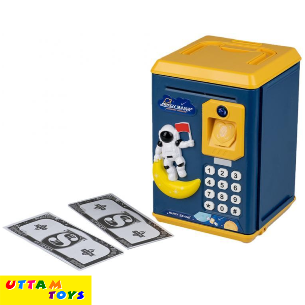 Electric Money Deposite Machine - Password + Fingerpress Piggy Bank