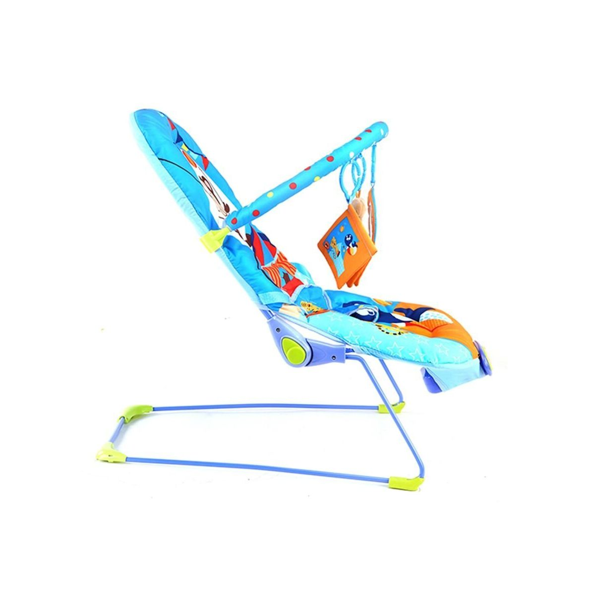 LuvLap Magic Circus Baby Bouncer, Blue