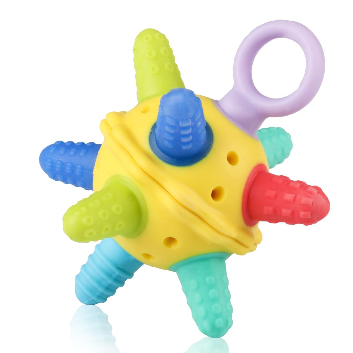 LuvLap Yum Ball Teether (Multicolor)