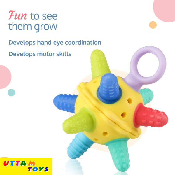 LuvLap Yum Ball Teether (Multicolor)