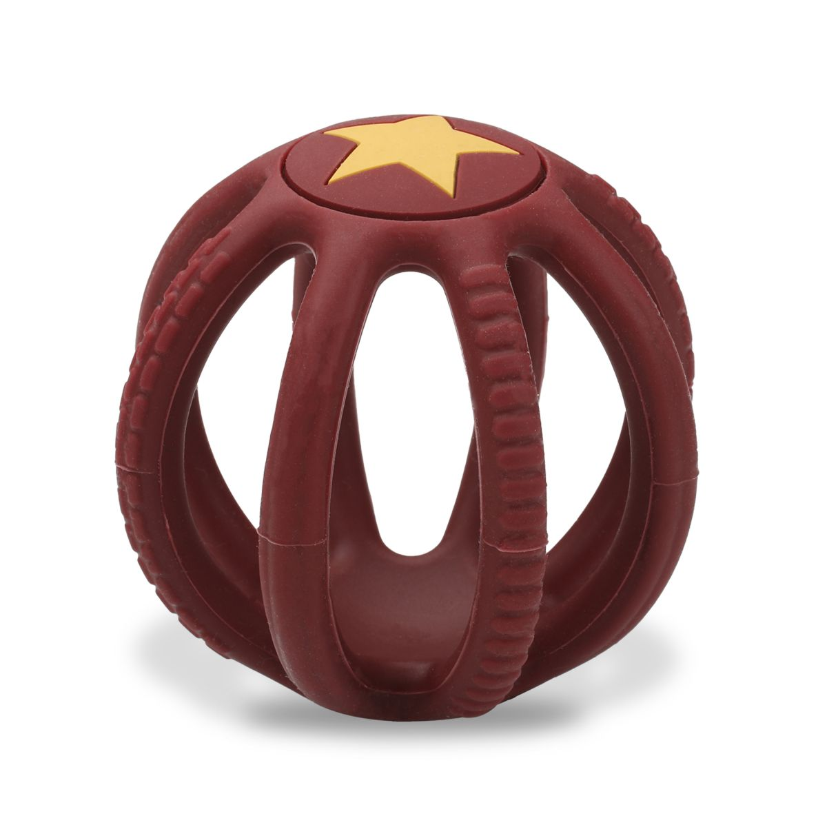 LuvLap Baby Teether (Maroon)