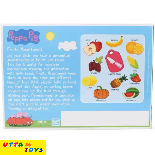 My Baby Peppa Pig - Fruit cutting Set