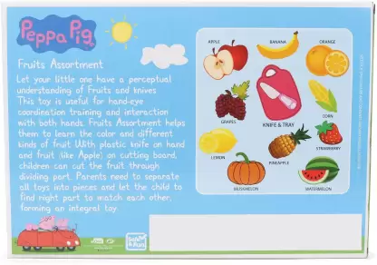 My Baby Peppa Pig - Fruit cutting Set