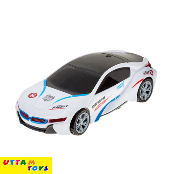 Car Robot Deform Battery Operated Car with Light and Music