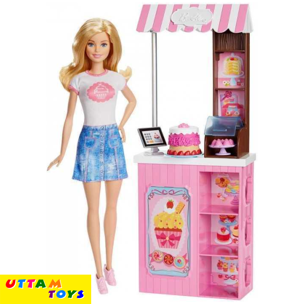 barbie dessrt playset