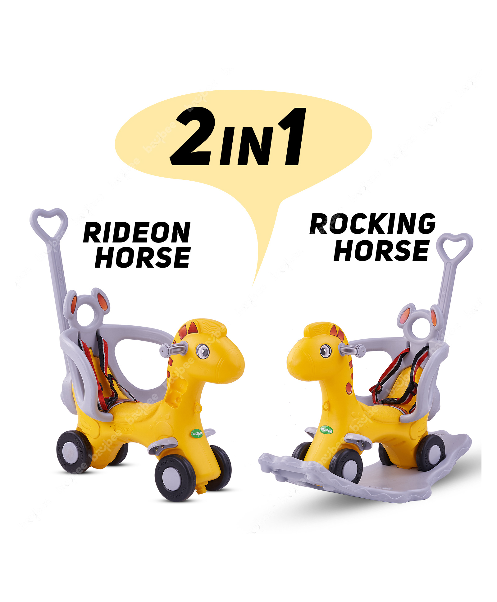 Playgro Rock N Scoot Horse Rocking